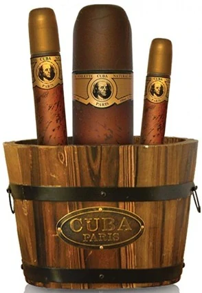CUBA SADA GOLD EDT 100ml+EDT 35ml+EDT 15ml VĚDRO