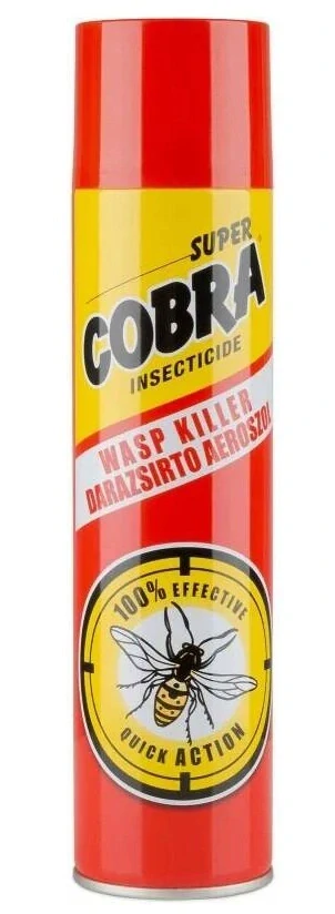 Super Cobra spray na vosy a sršně 400 ml ČERVENÁ
