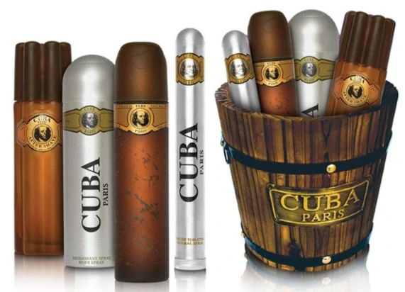 CUBA SADA GOLD EDT 100ml+EDT 35ml+ AS 100ml+DEO 150ml VĚDRO