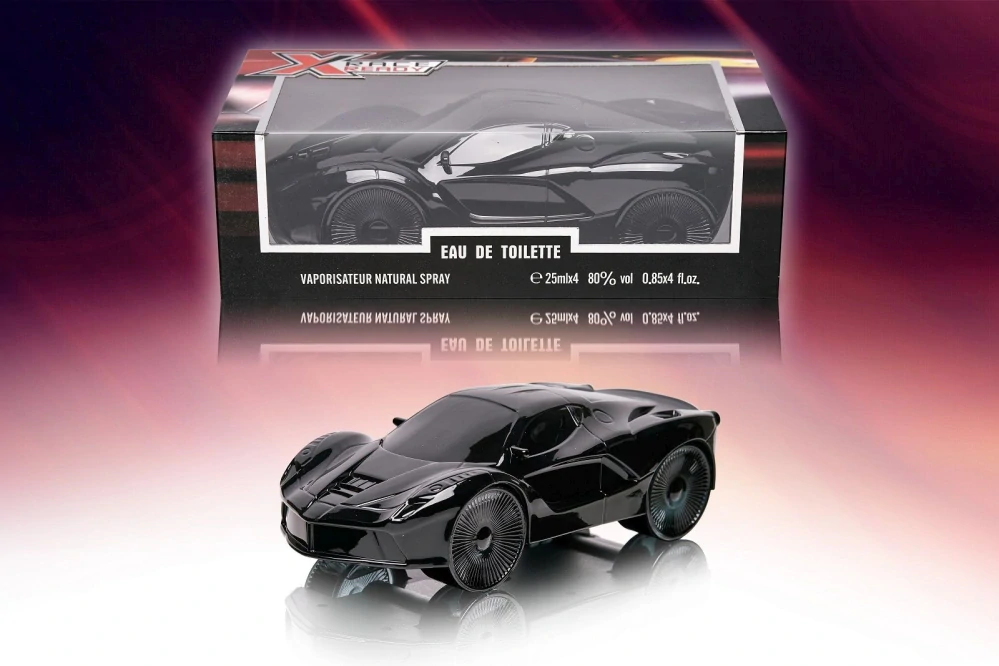TIVERTON pánská toaletní voda 4x25mlml XRACE BLACK
