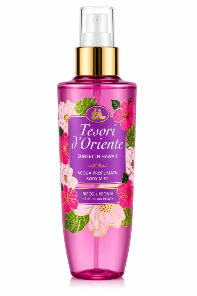 TESORI d'Oriente hydratační mlha 200ml - HIBISKUS