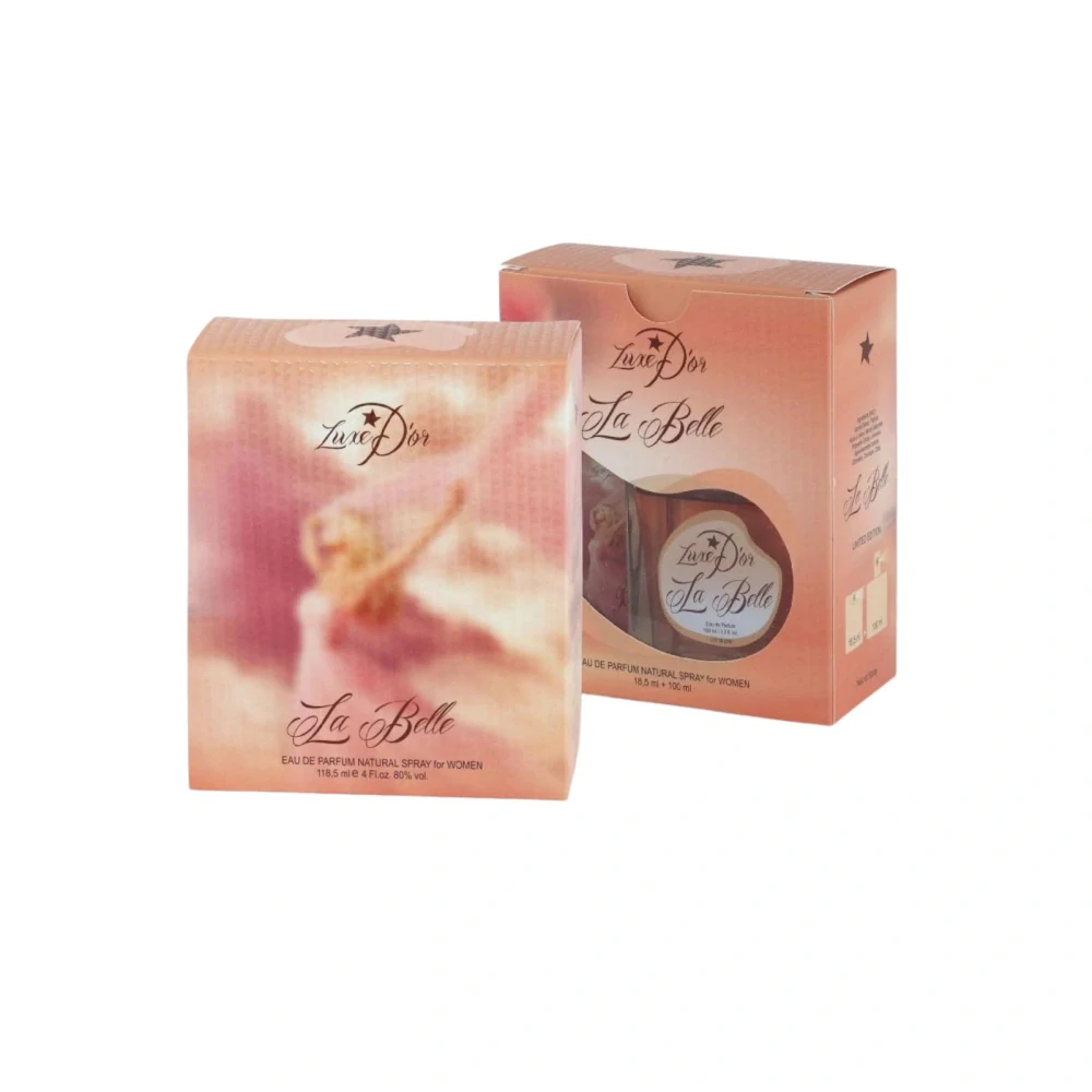 LUXED'OR 100ml+18,5ml Dámský parfém LA BELLE