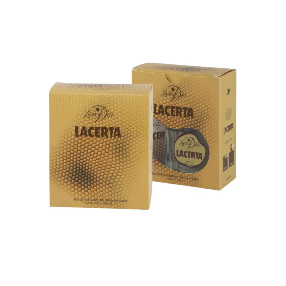LUXED'OR 100ml+18,5ml Dámský parfém LACERTA