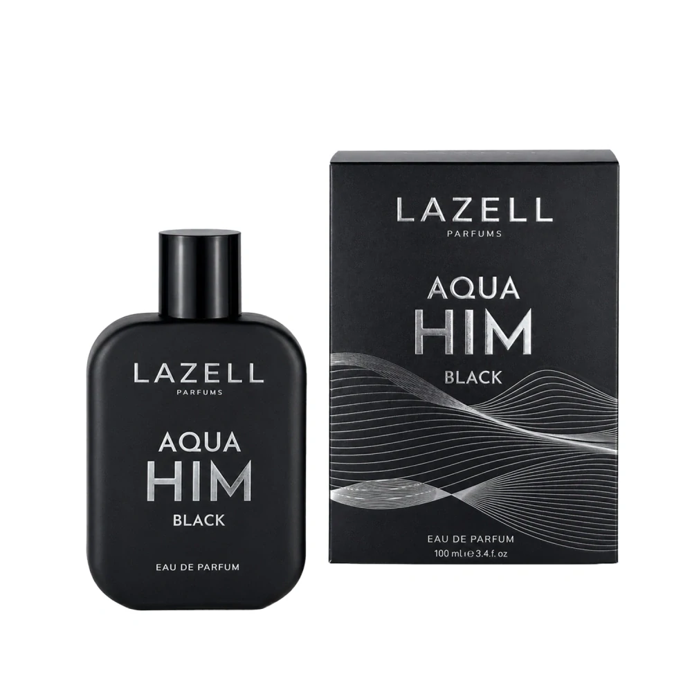 LAZELL Pánský parfém 100ml AQUA HIM BLACK