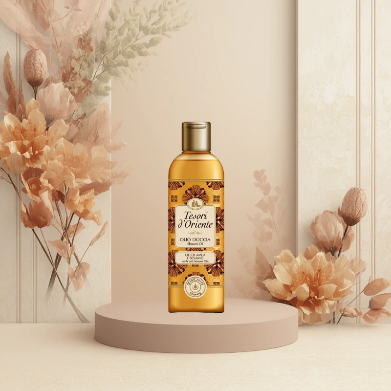 TESORI d'Oriente sprchový olej 250ml - AMLA