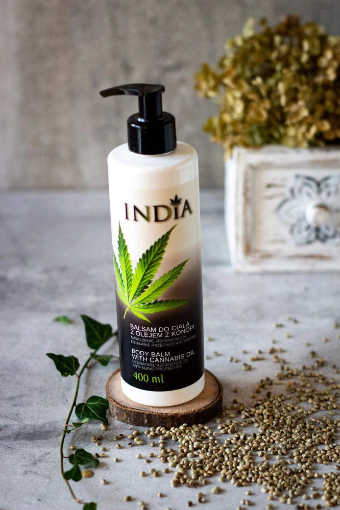 INDIA KONOPNÝ TĚLOVÝ BALZÁM 400ml