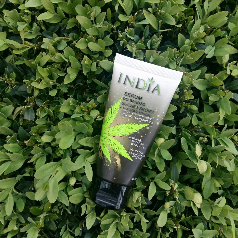 INDIA Konopné sérum pro suchou pokožku 50ml