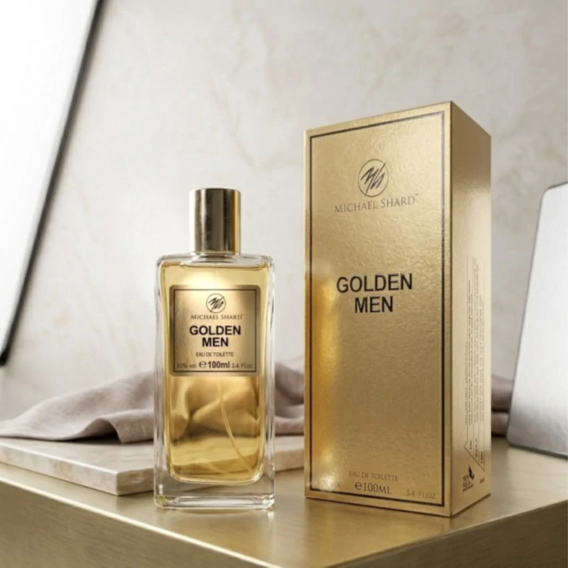 MICHAEL SHARD EDT 100ml GOLDEN MEN