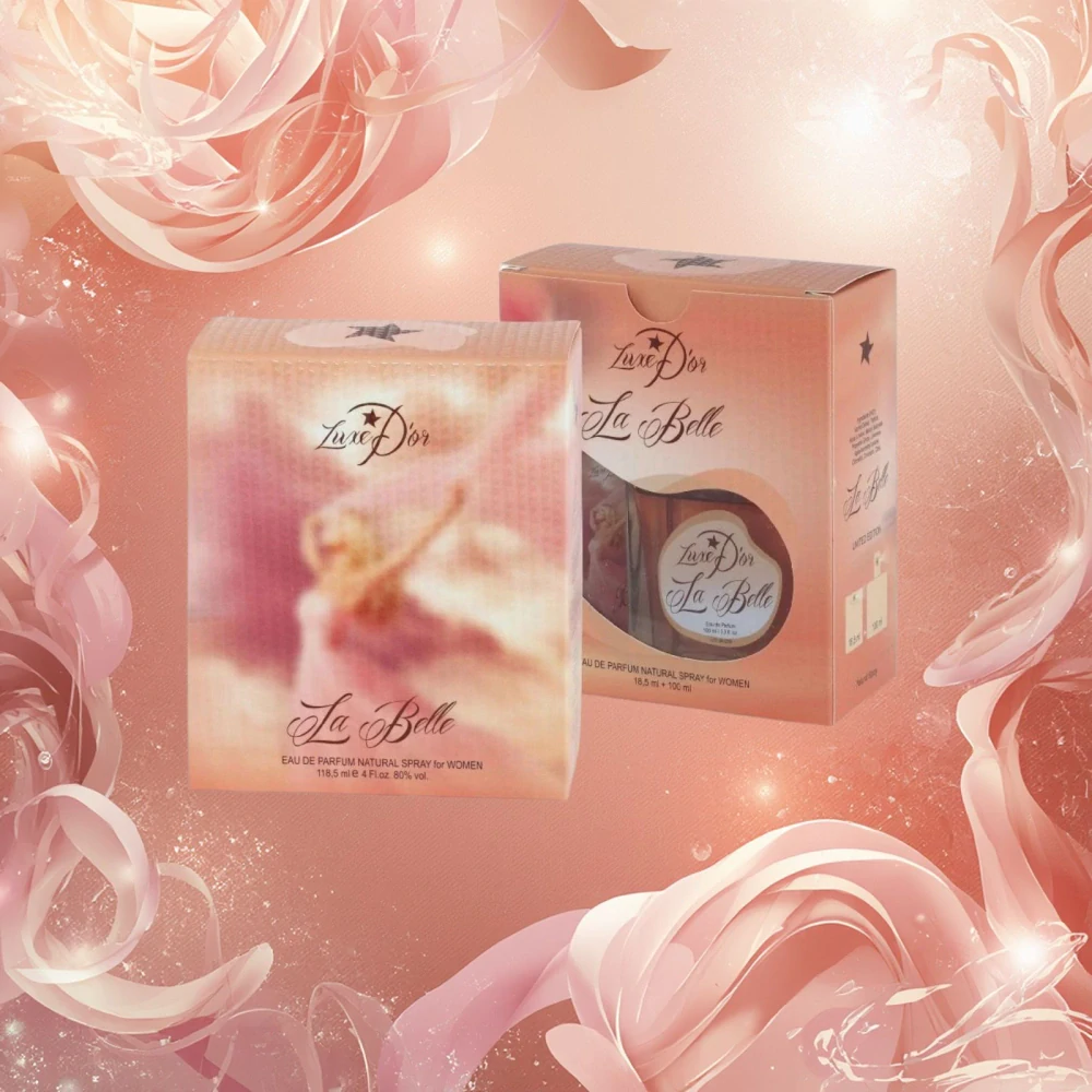 LUXED'OR 100ml+18,5ml Dámský parfém LA BELLE