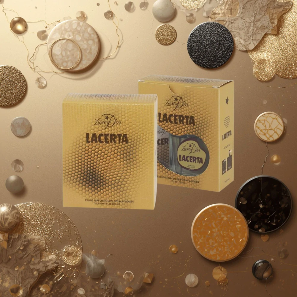 LUXED'OR 100ml+18,5ml Dámský parfém LACERTA