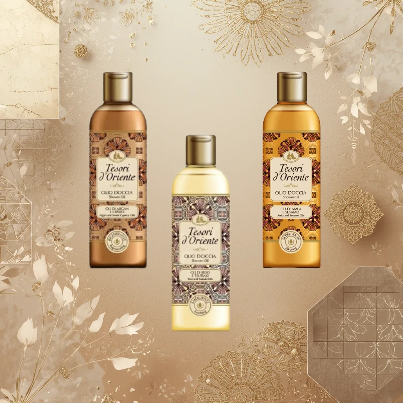 TESORI d'Oriente sprchový olej 250ml - TSUBAKI