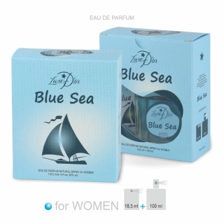 LUXED'OR  100ml+18,5ml Dámský parfém BLUE SEA