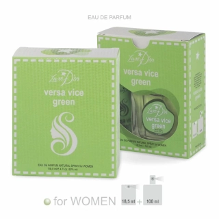 LUXED'OR 100ml+18,5ml Dámský parfém VERSA VICE GREEN