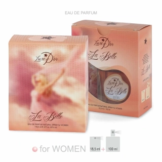 LUXED'OR 100ml+18,5ml Dámský parfém LA BELLE