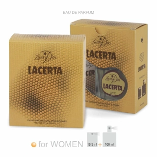 LUXED'OR 100ml+18,5ml Dámský parfém LACERTA