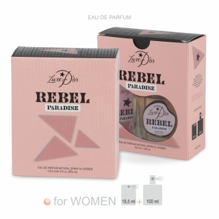 LUXED'OR 100ml+18,5ml Dámský parfém REBEL PARADISE