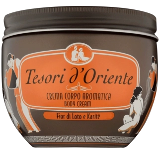 Tesori d'Oriente Fiori di Loto e Karité parfémovaný tělový krém 300 ml