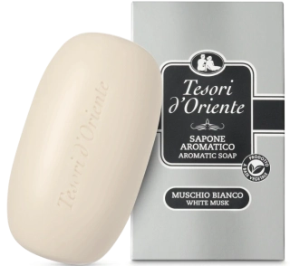 Tesori d´Oriente parfémované toaletní mýdlo Muschio Bianco 125 g