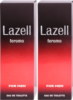 2ks LAZELL Pánský parfém 100ml FEROMO 