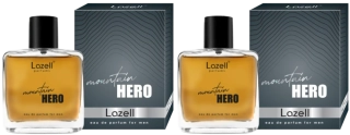 2ks LAZELL Pánský parfém 100ml HERO MONTAIN