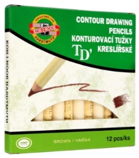 12ks KOH I NOR Tužka na oči HNĚDÁ