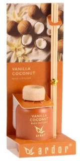 Interiérový difuzér ARDOR 50ml Kokos, vanilka