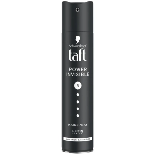 TAFT Lak na vlasy 250ml POWER INVISIBLE 5