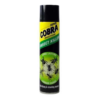 Super Cobra spray proti hmyzu kombi 400 ml ČERNÁ