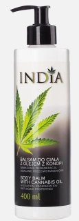 INDIA KONOPNÝ TĚLOVÝ BALZÁM 400ml