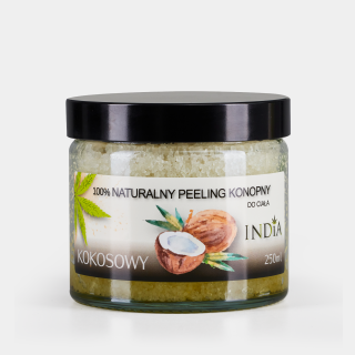 INDIA 100 % PŘÍRODNÍ KONOPNÝ PEELING 250ml