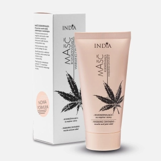 INDIA Zahřívací konopná mast 50ml