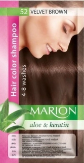Marion tónovací šampon 52 Sametově hnědá (40 ml)