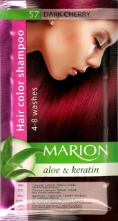Marion tónovací šampon 57 Tmavá třešeň (40 ml)
