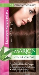 Marion tónovací šampon 63 Čokoládová hněď (40 ml)