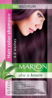 Marion tónovací šampon 66 Divoká švestka (40 ml)