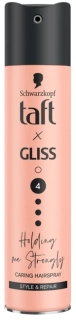 TAFT Lak na vlasy 250ml GLISS HOLDING ME STRONGLY 4