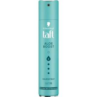 TAFT Lak na vlasy 250ml ALOE BOOST 4