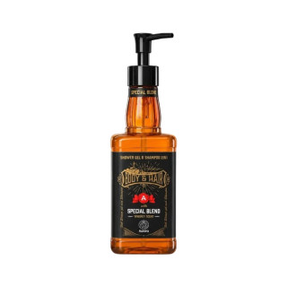 Aurora 2117 Men 2v1 – Pánský sprchový gel a šampon Body & Hair Whiskey (480 ml) 