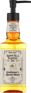 Aurora 2115 Men 2v1 – Pánský sprchový gel a šampon Whiskey Scent (480 ml)