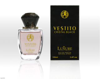 LUXURE Dámský parfém 100ml VESTITO CRISTAL BLACK